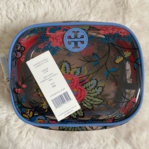 Tory Burch Parker floral cosmetic case
